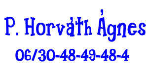P. Horváth Ágnes, 06/30-48-49-48-4